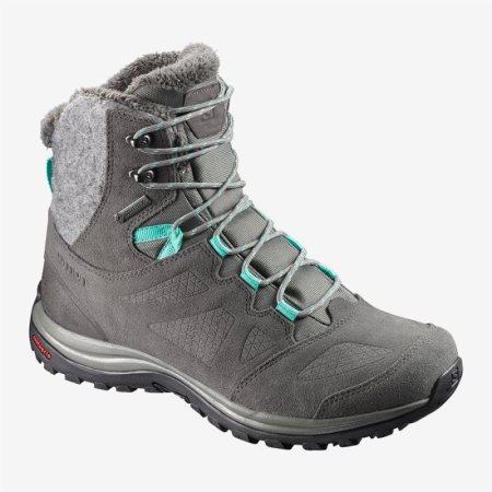 Botas de Montaña Salomon ELLIPSE WINTER GTX Mujer Gris (ES-FDAO)